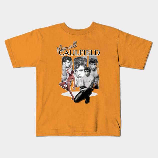 Maxwell Caulfield Kids T-Shirt by David Hurd Designs